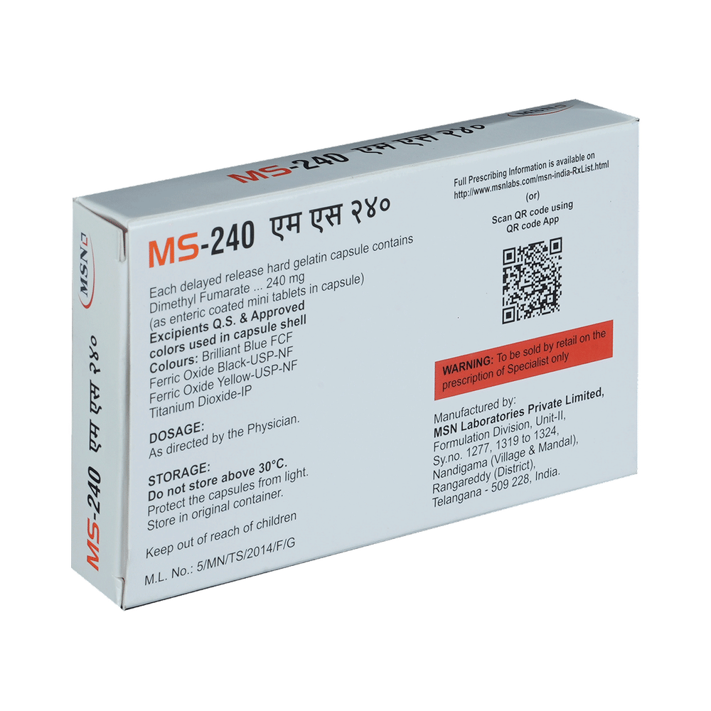 MS 240 Capsule DR
