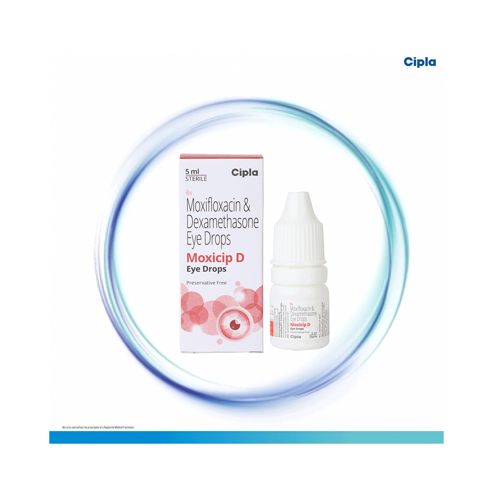 Moxicip D Eye Drop