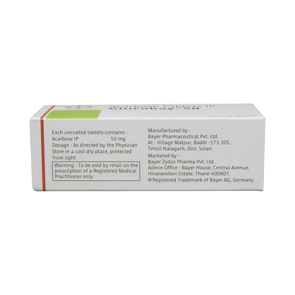 Glucobay 50 Tablet