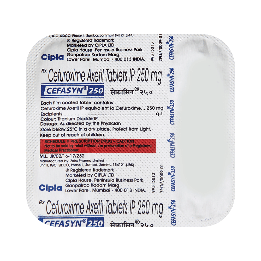 Cefasyn 250 Tablet
