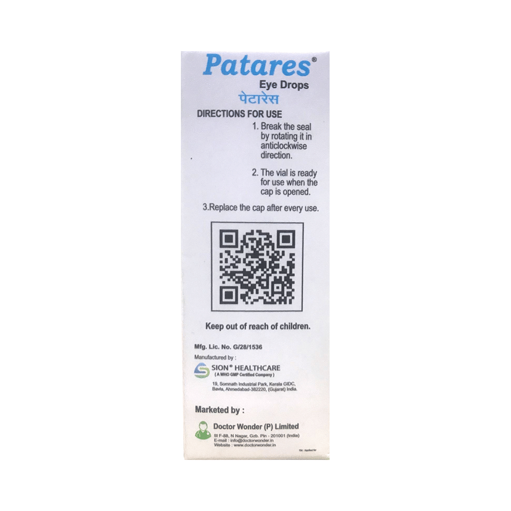 Patares Eye Drop