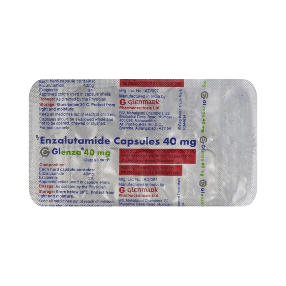 Glenza 40mg Capsule