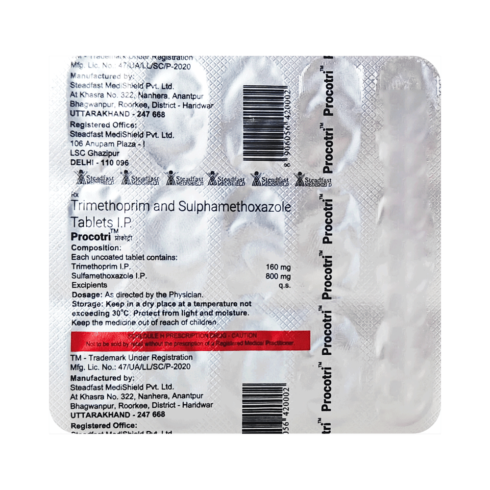 Procotri 800mg/160mg Tablet