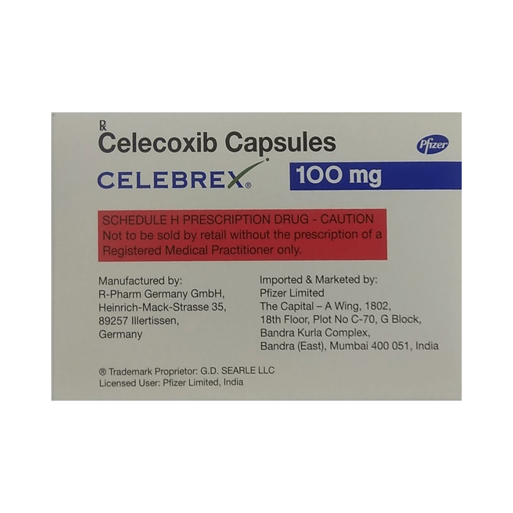 Celebrex 100mg Capsule