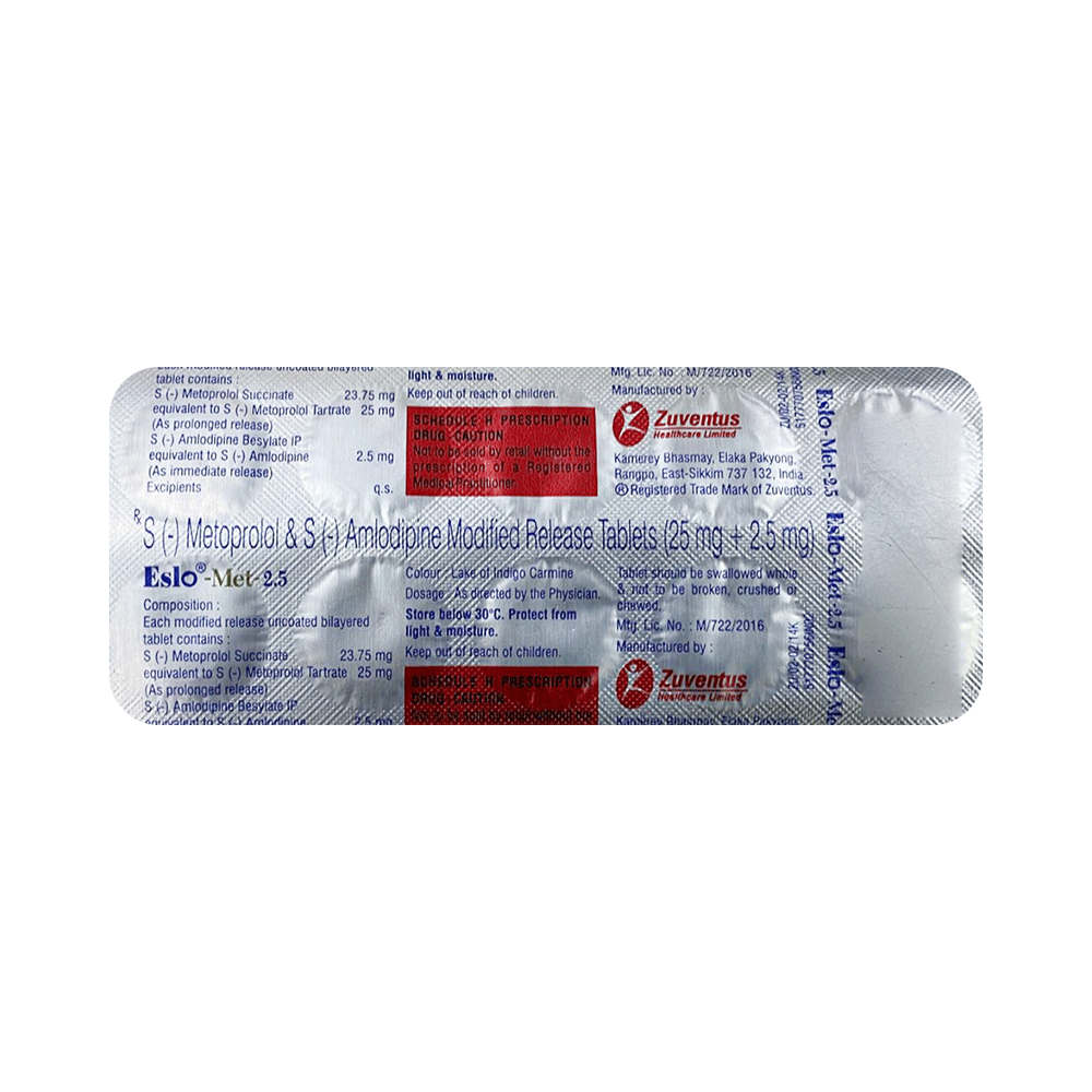 Eslo-Met 2.5 Tablet