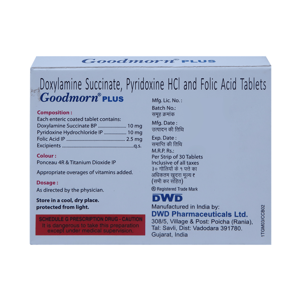 Goodmorn Plus Tablet