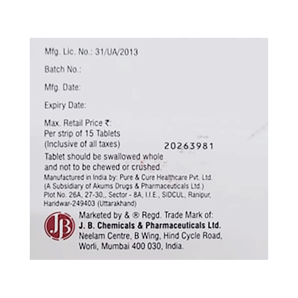 Cilacar-M 10/50 Tablet ER