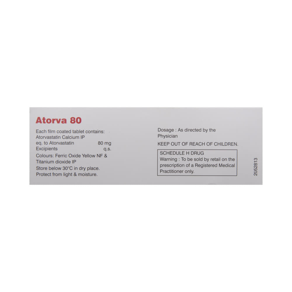Atorva 80 Tablet