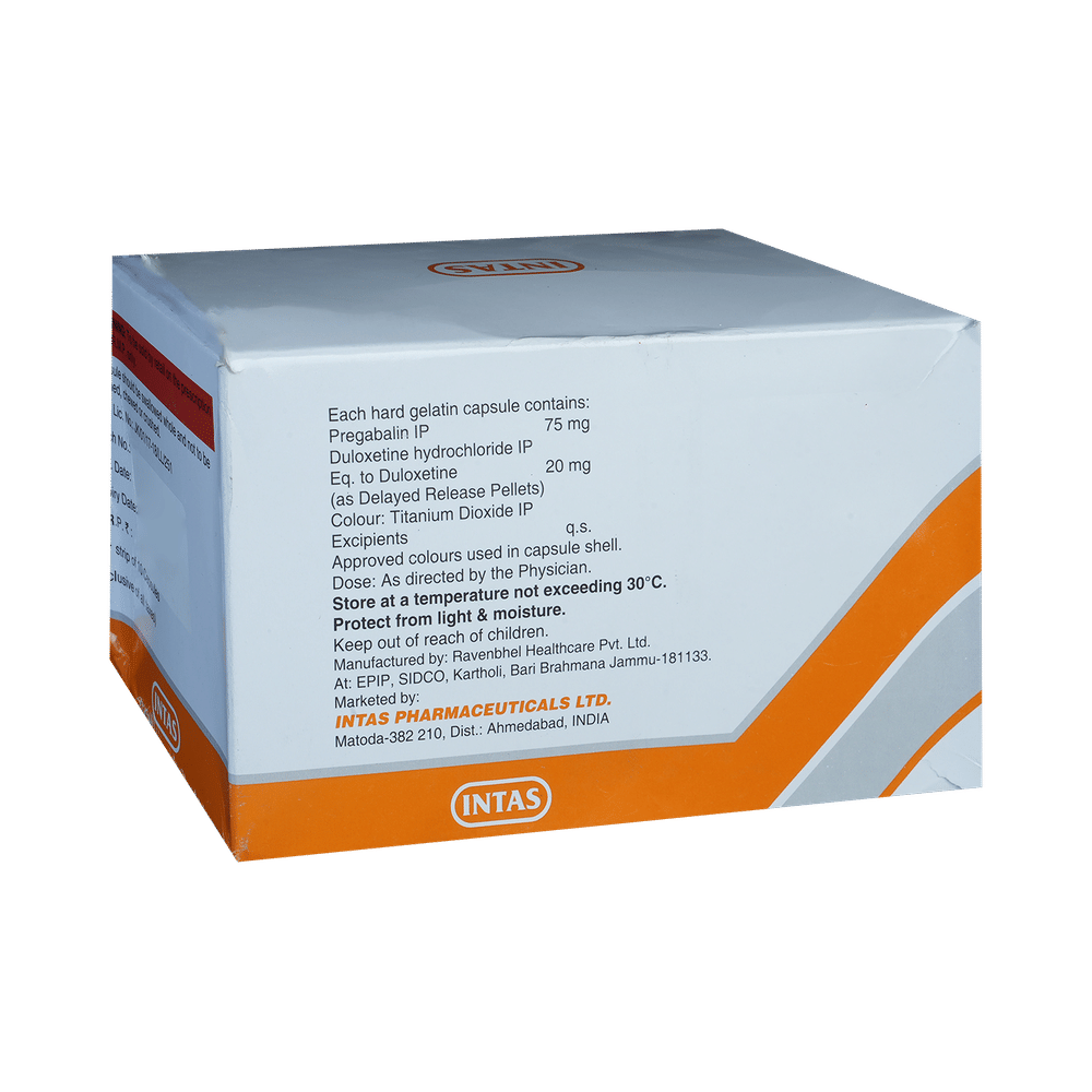 Pregabid D 75/20 Capsule DR