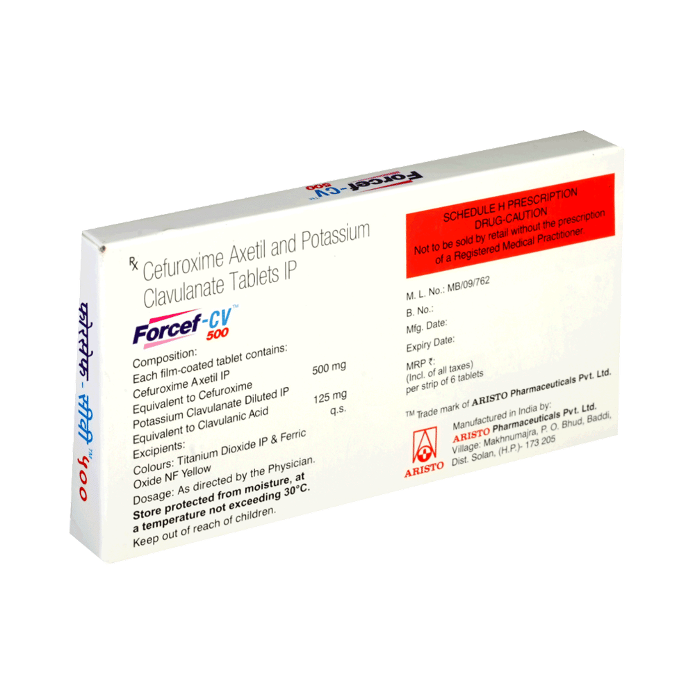 Forcef-CV 500 Tablet