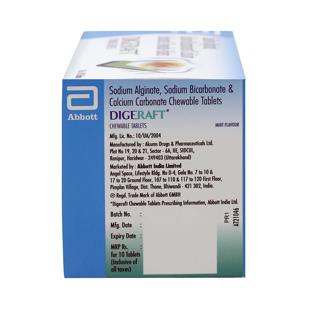Digeraft Chewable Tablet Mint