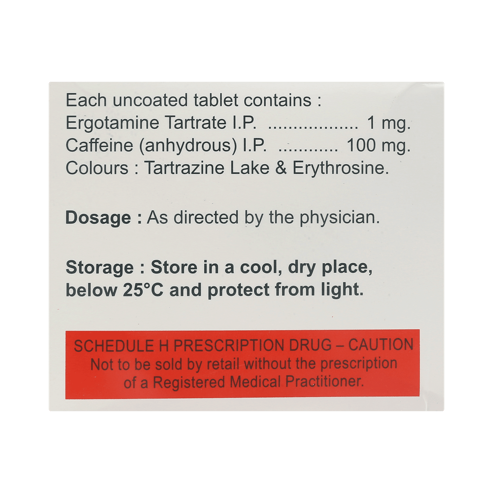 Migranil EC 1mg/100mg Tablet