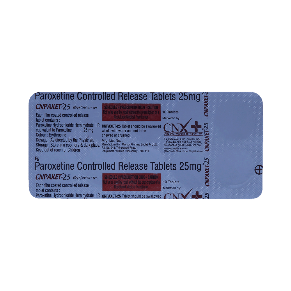 Cnpaxet 25mg Tablet