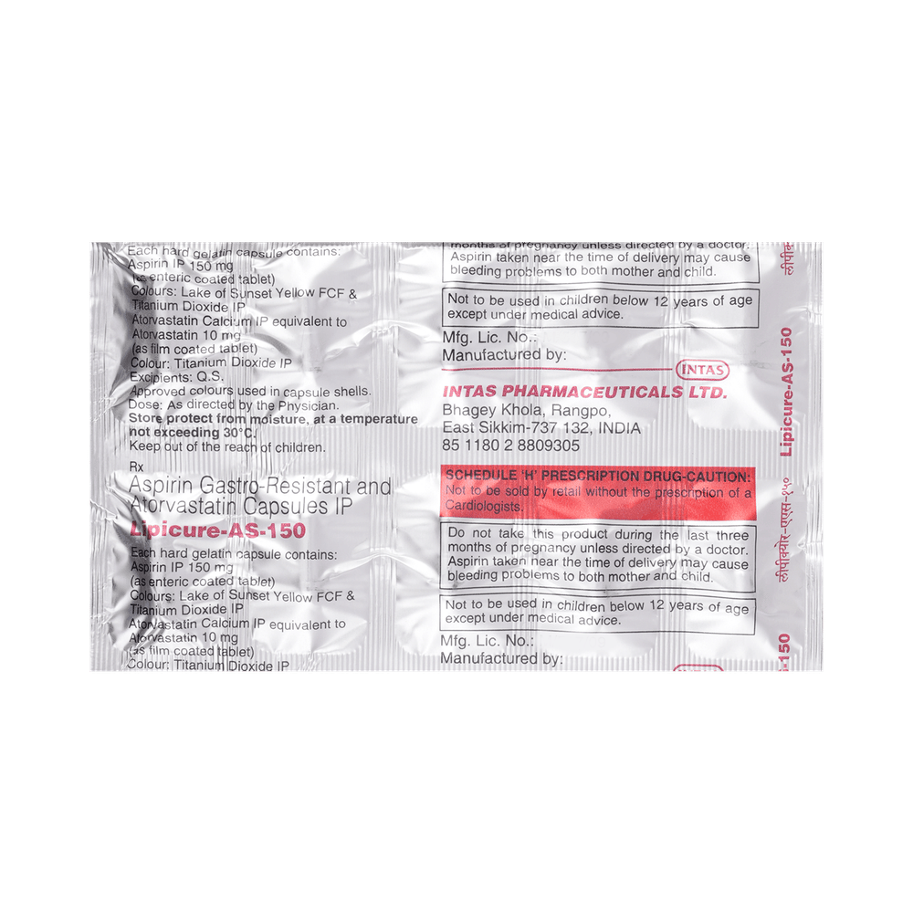 Lipicure-AS 150 Capsule