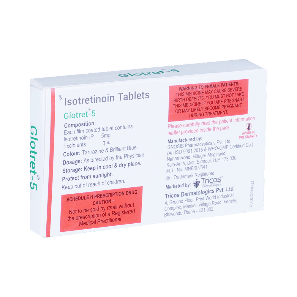Glotret 5mg Tablet