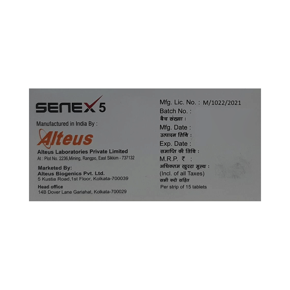 Senex 5 Tablet