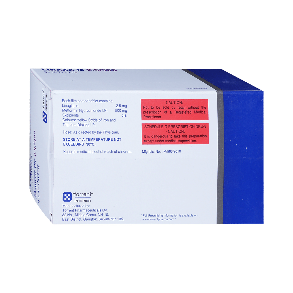 LiNaxa M 2.5/500 Tablet