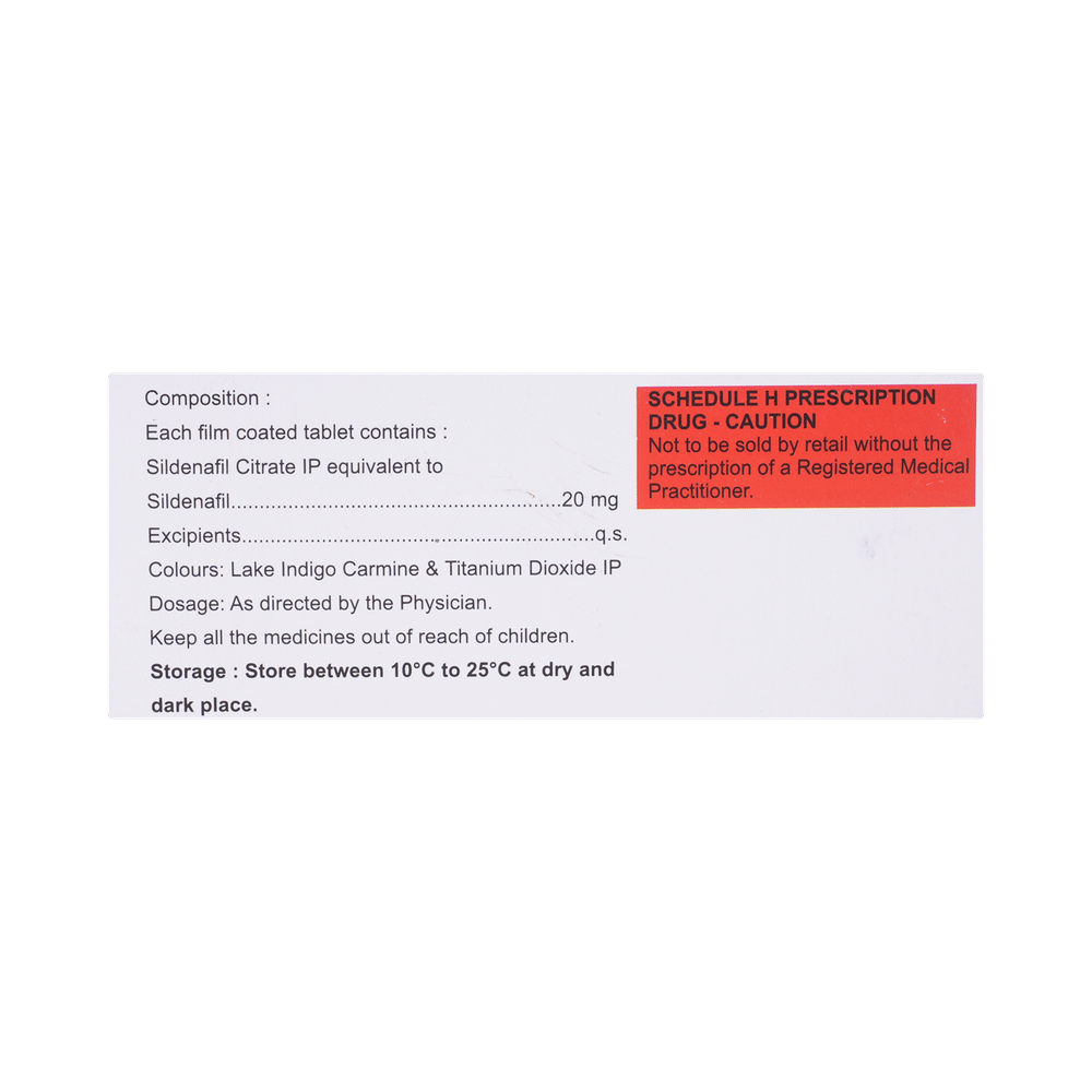 Pulmoday 20mg Tablet