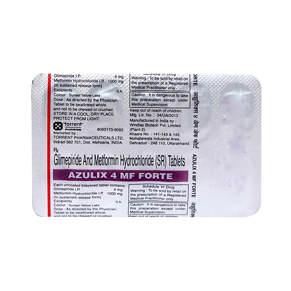 Azulix 4 MF Forte Tablet PR