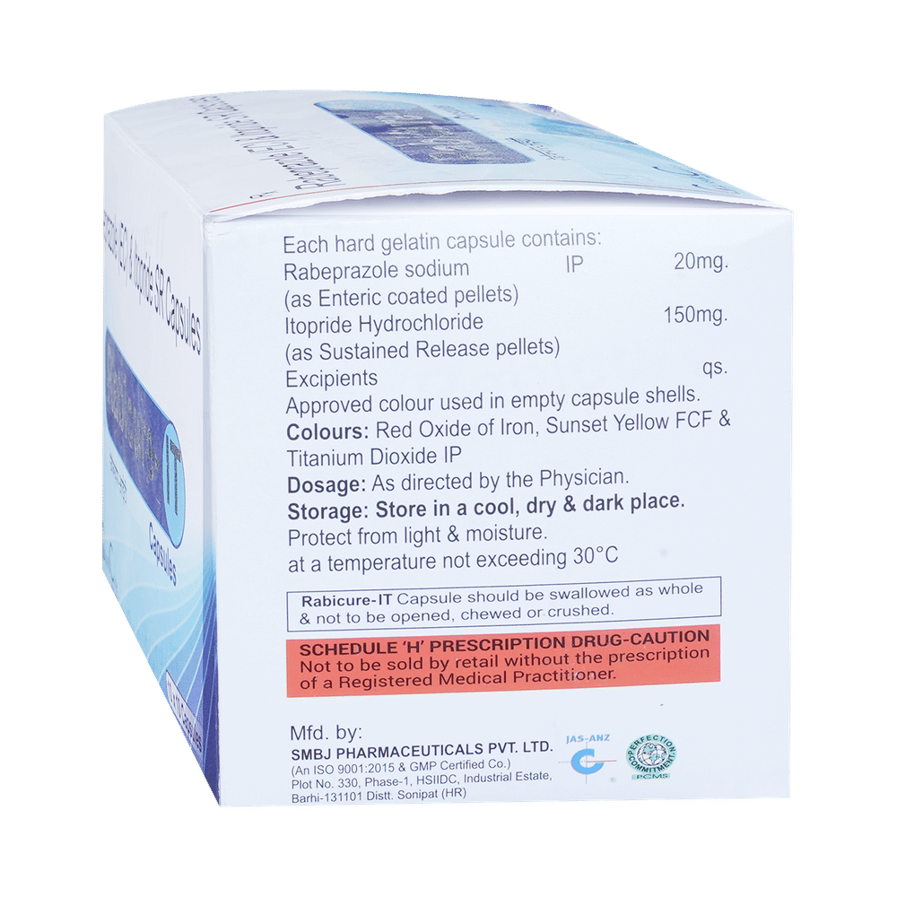 Rabicure IT 20mg/150mg Capsule