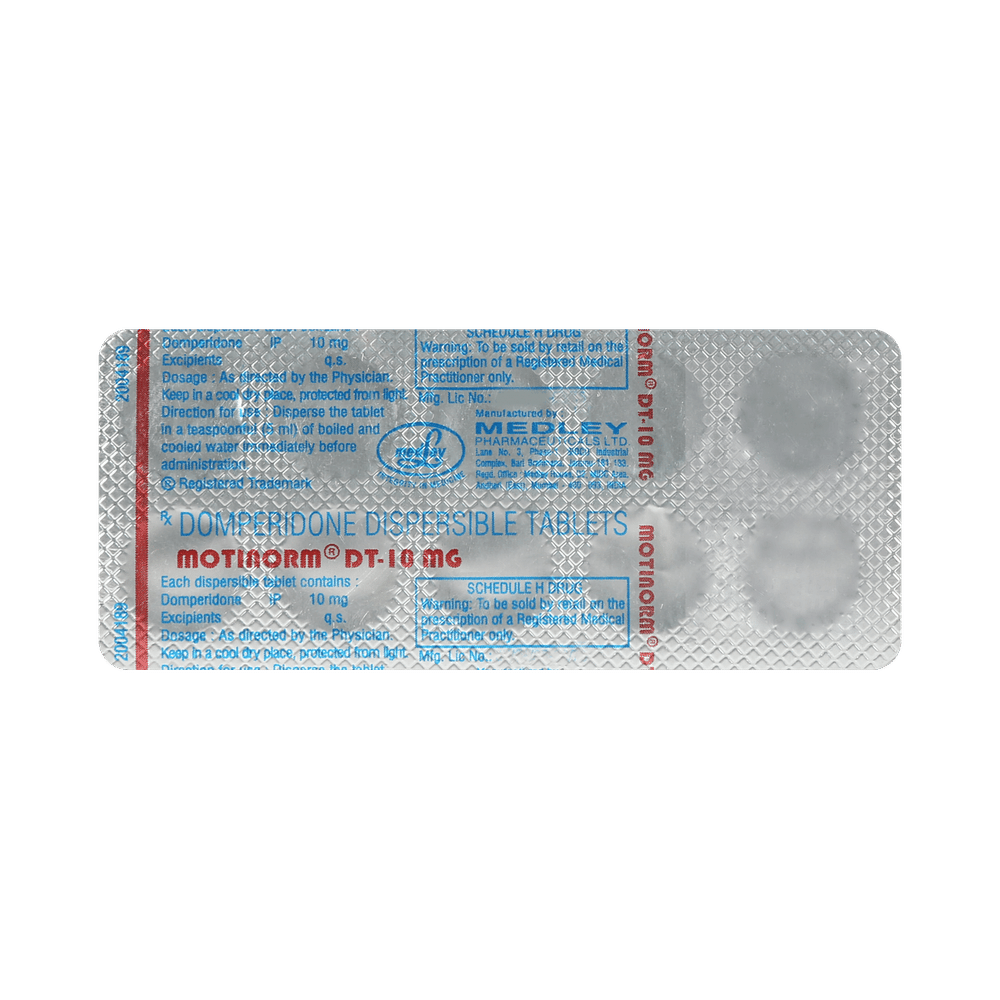 Motinorm DT 10mg Tablet