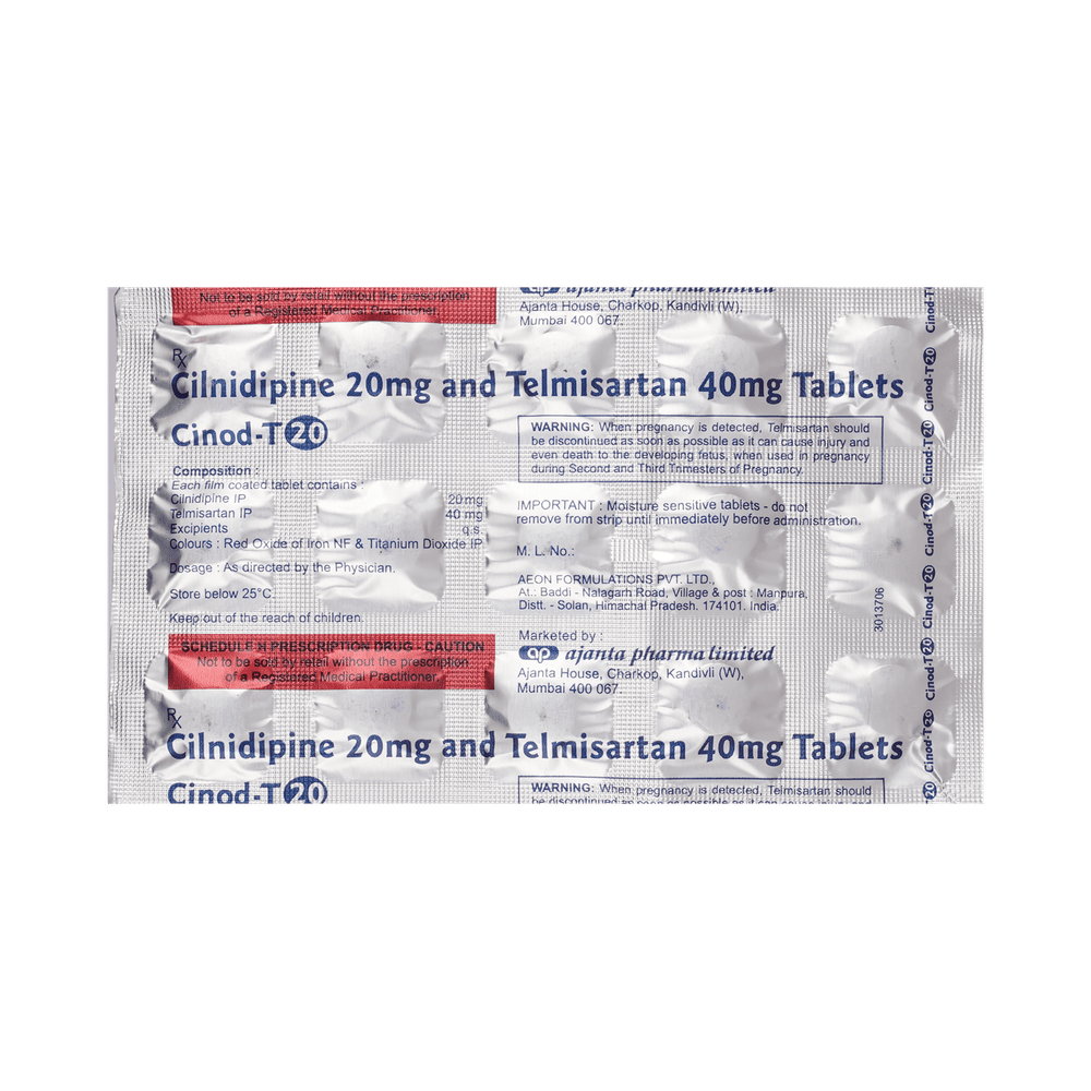 Cinod-T 20 Tablet