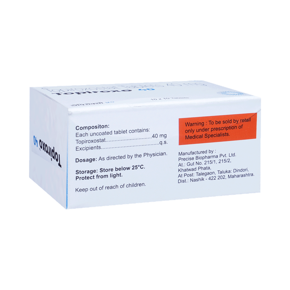 Topiroxo 40mg Tablet
