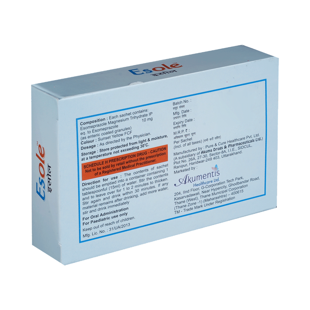 Esole Delayed Release Granules