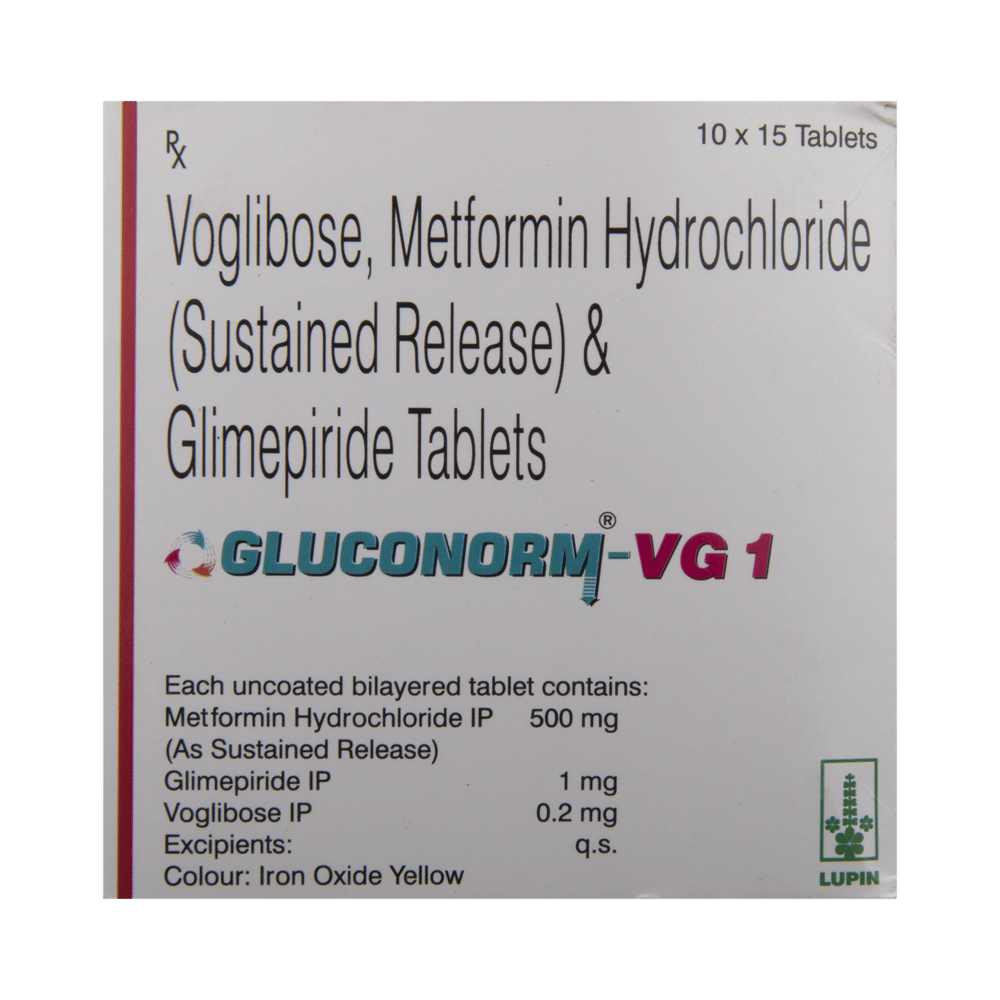 Gluconorm-VG 1 Tablet SR
