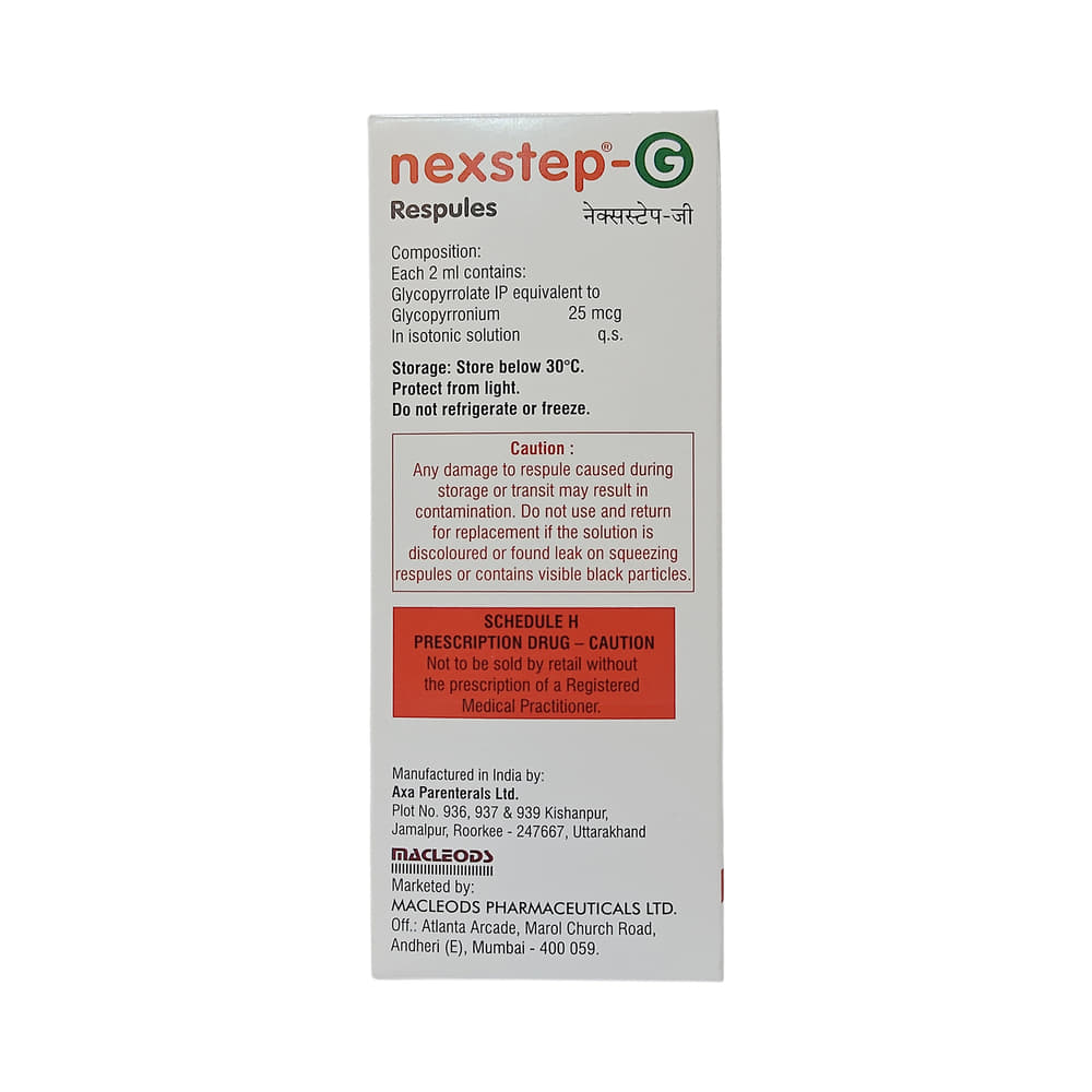Nexstep-G Respules (2ml Each)