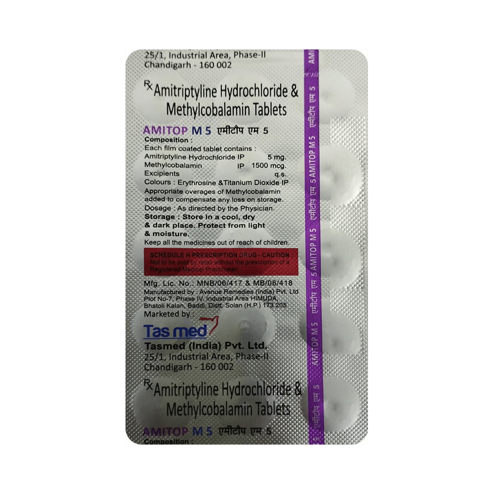 Amitop M 5 Tablet