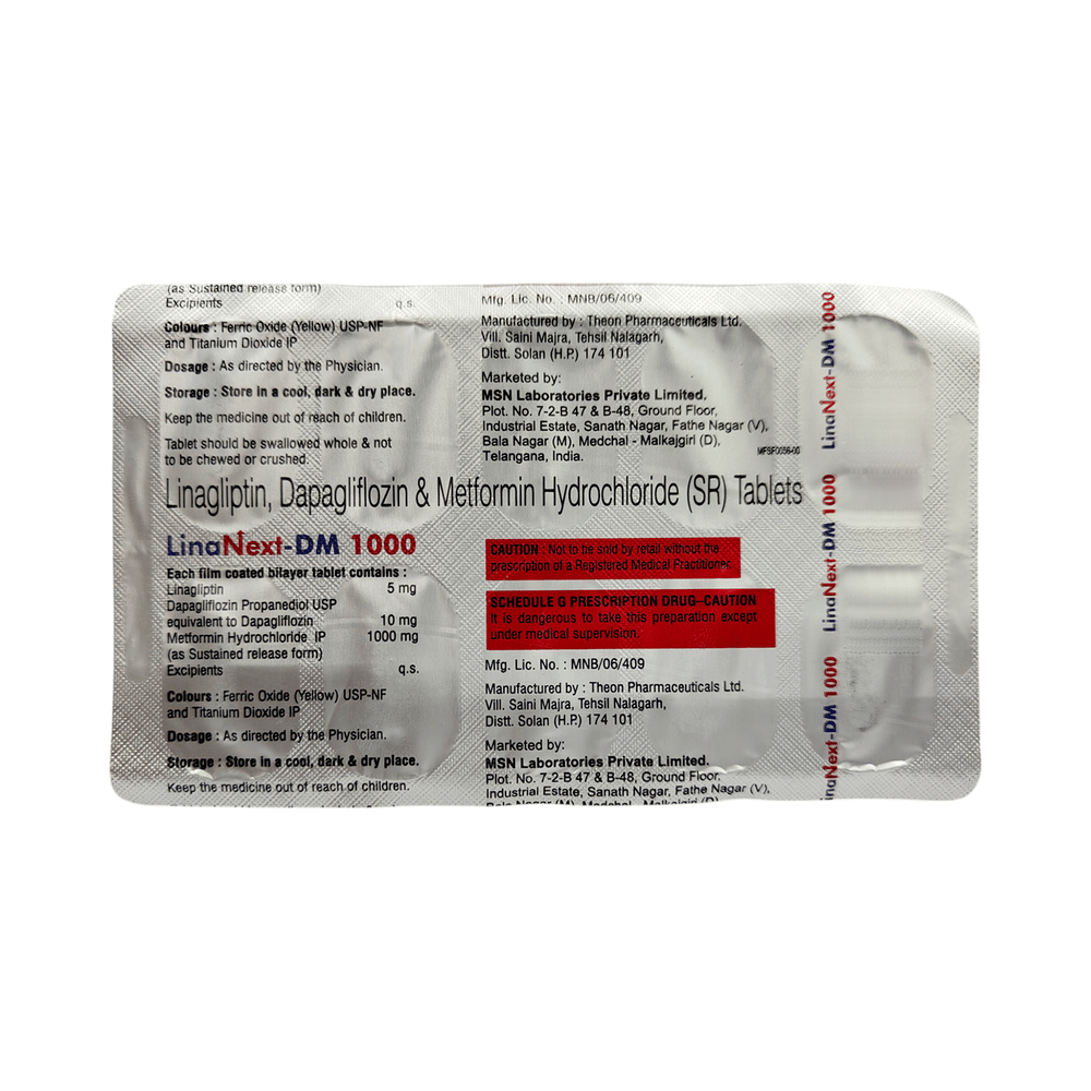 LinaNext-DM Tablet SR