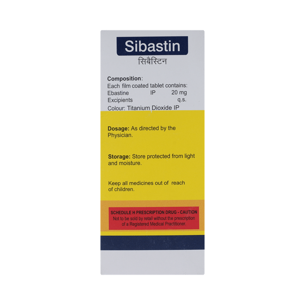 Sibastin Tablet