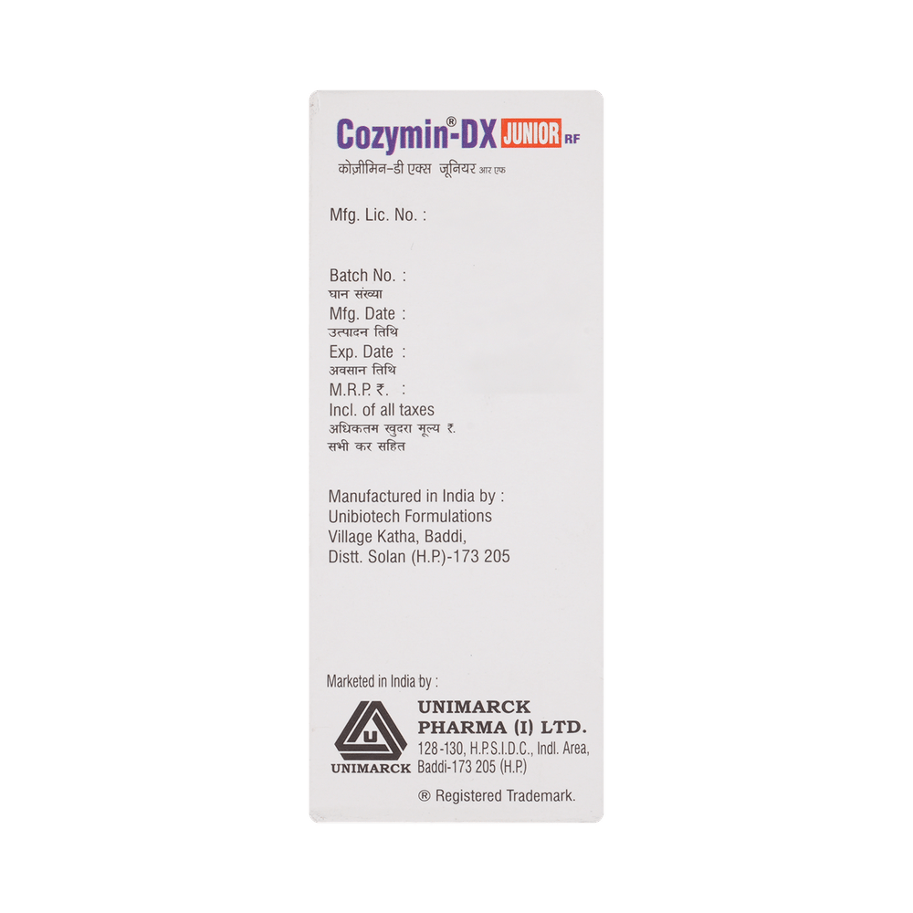 Cozymin-DX Junior Syrup