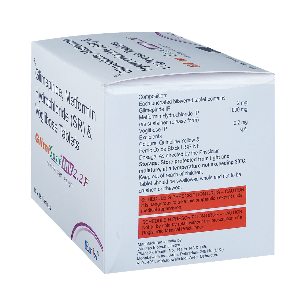 GlimiSAVe MV 2.2F Tablet SR