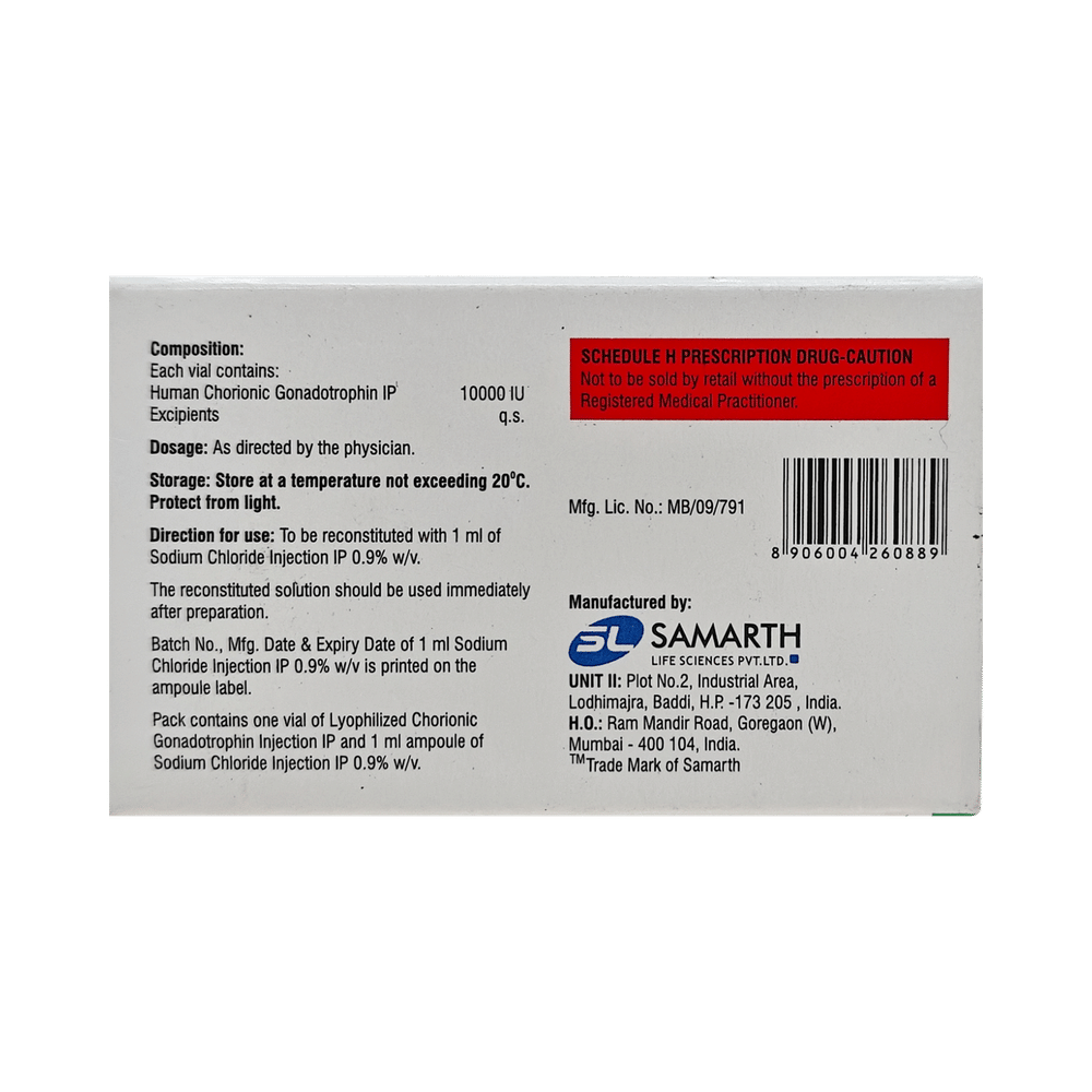 Eutrig HP 10000IU Injection