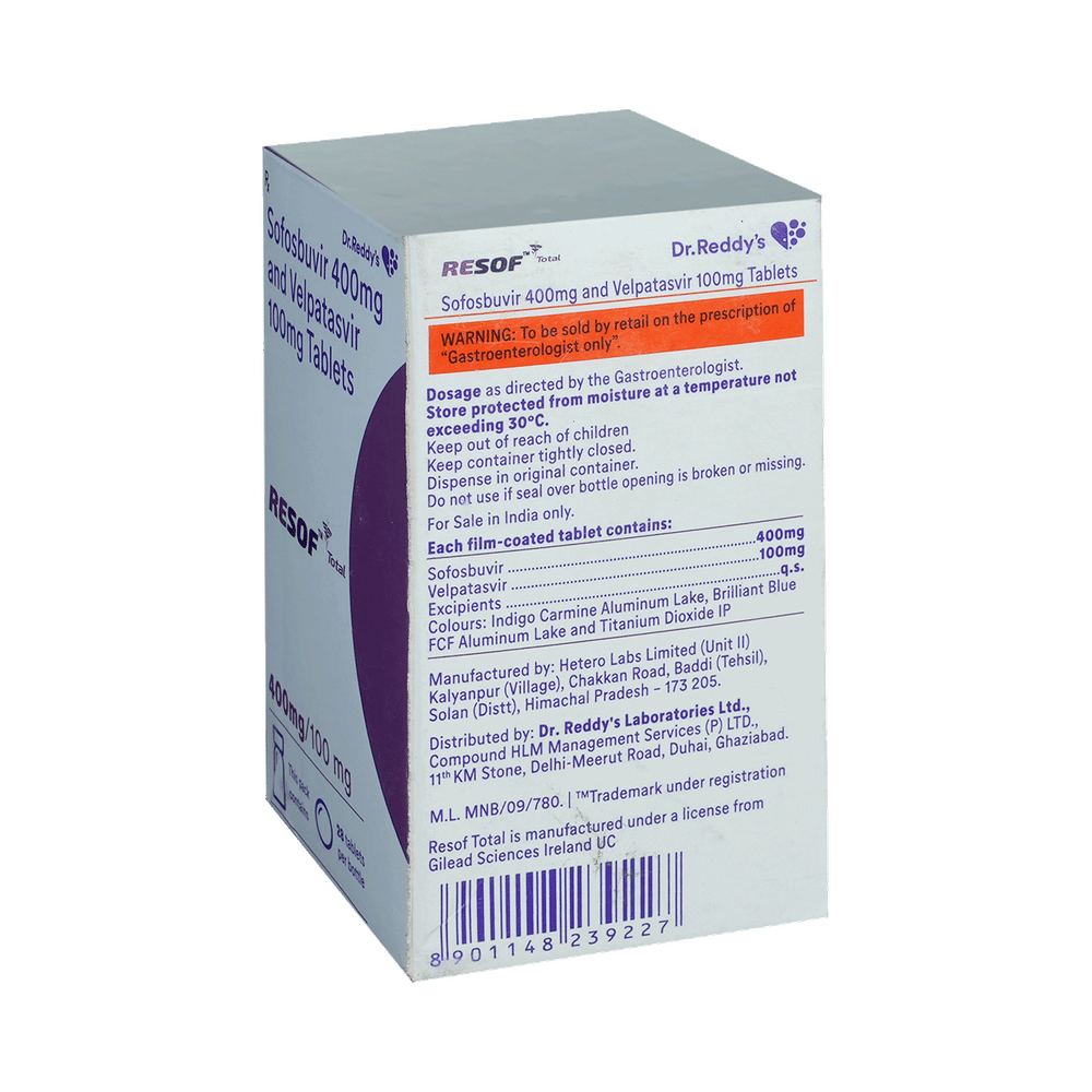Resof Total 400mg/100mg Tablet