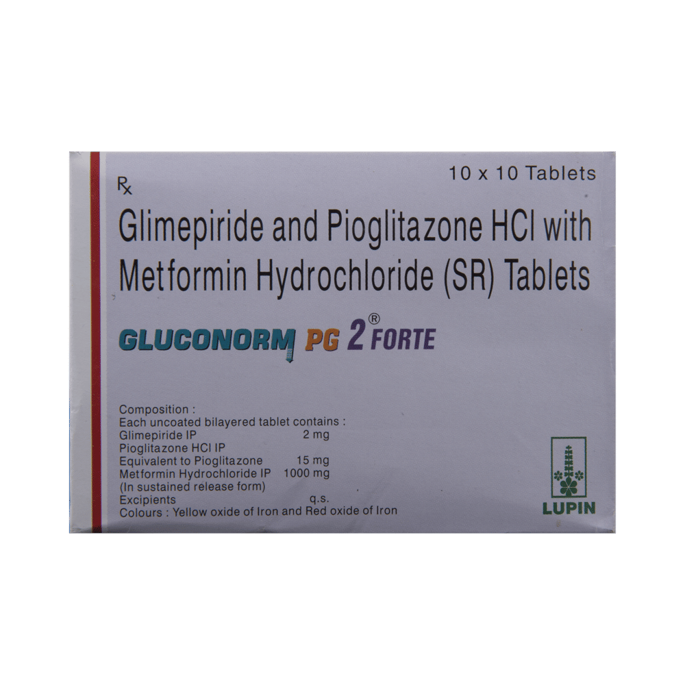 Gluconorm PG 2 Forte Tablet SR