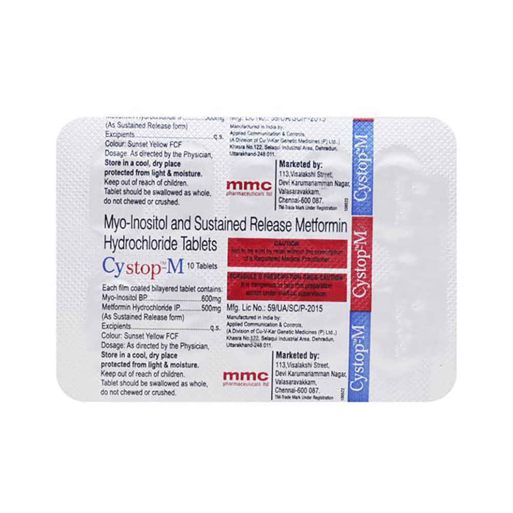Cystop M Tablet SR