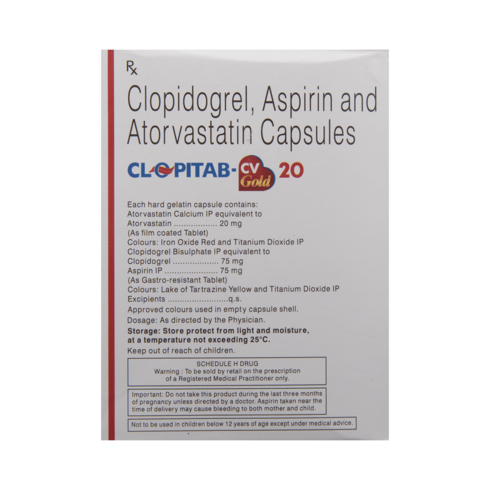 Clopitab-CV Gold 20 Capsule