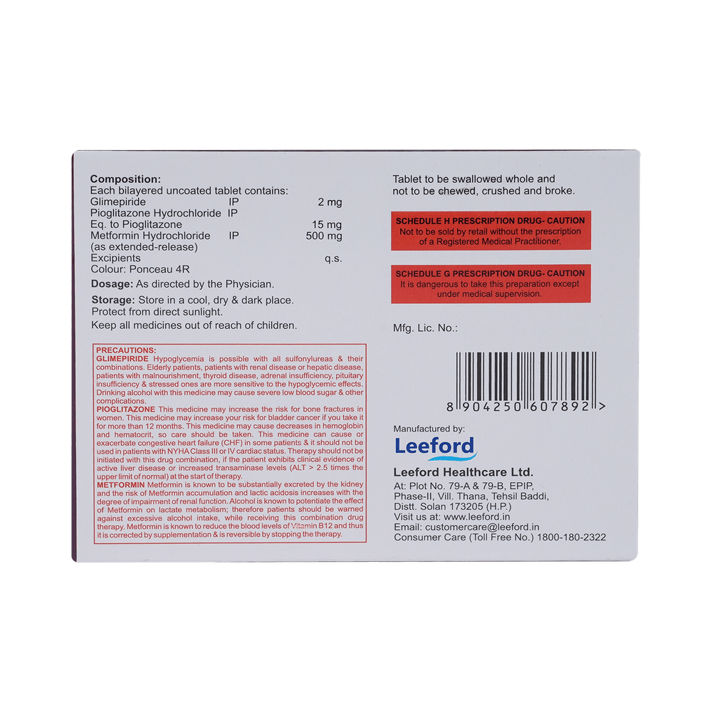 Dailyglim PM 2 Tablet
