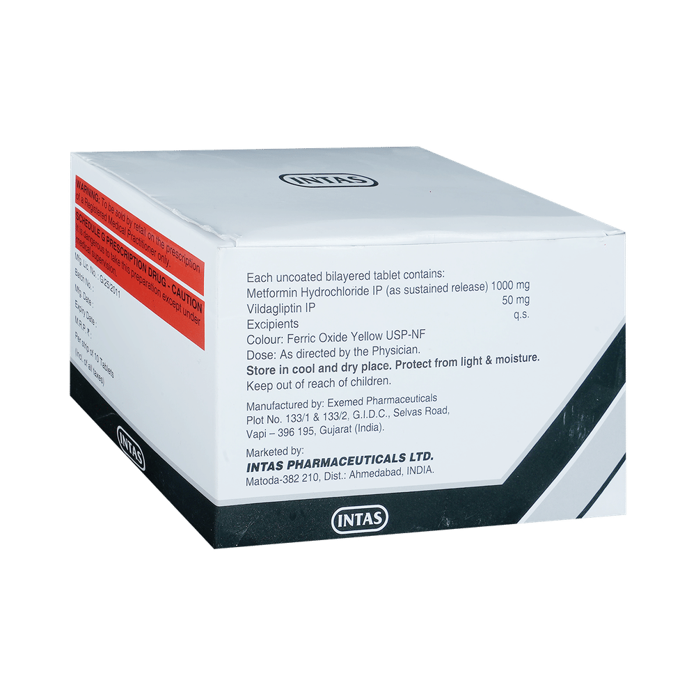 Intaglip-M SR 1000 Tablet