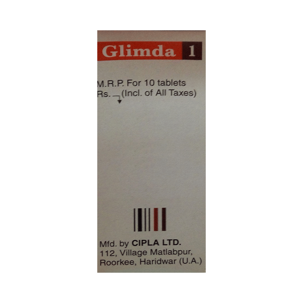 Glimda 1 Tablet
