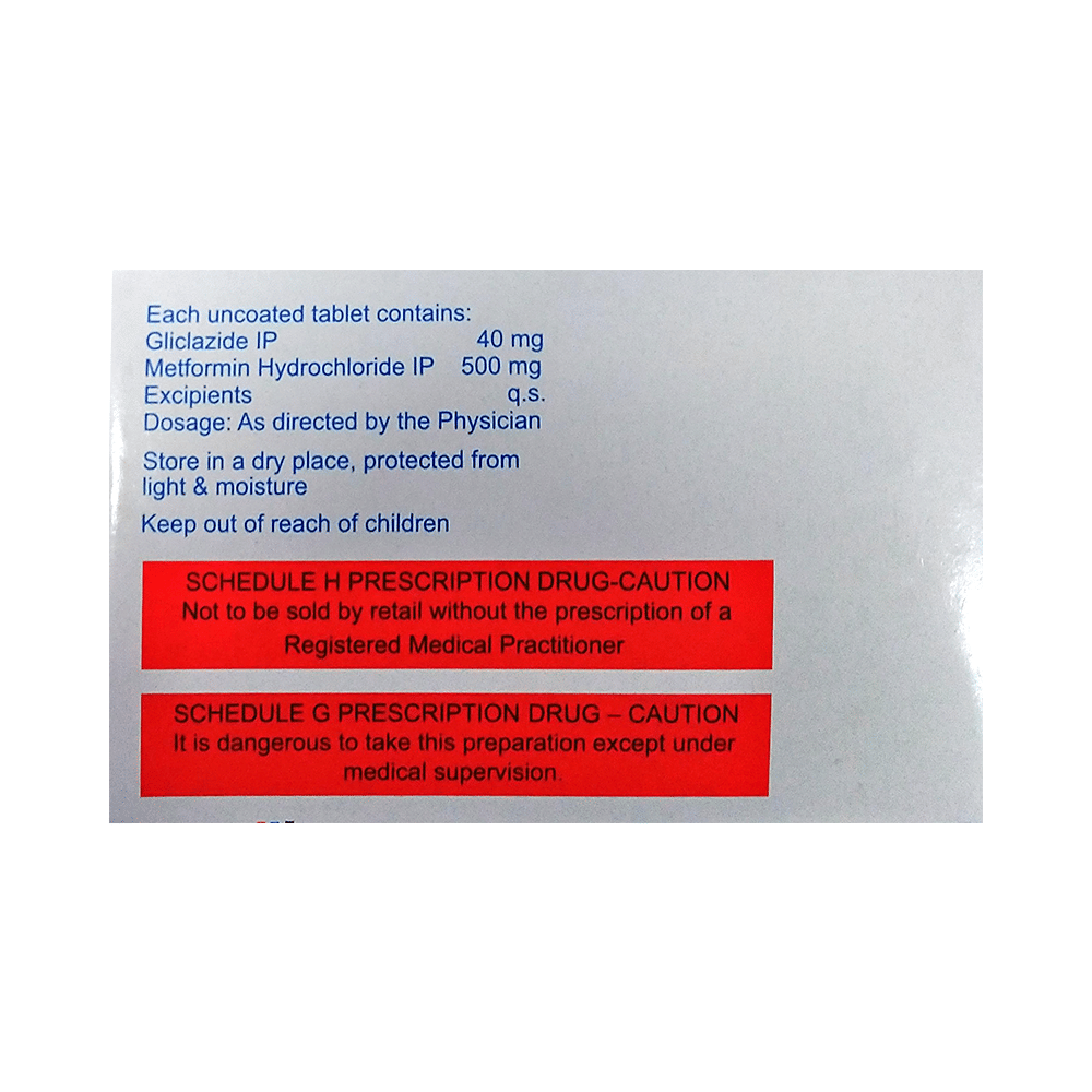 GlYcInorm-M 40 Tablet