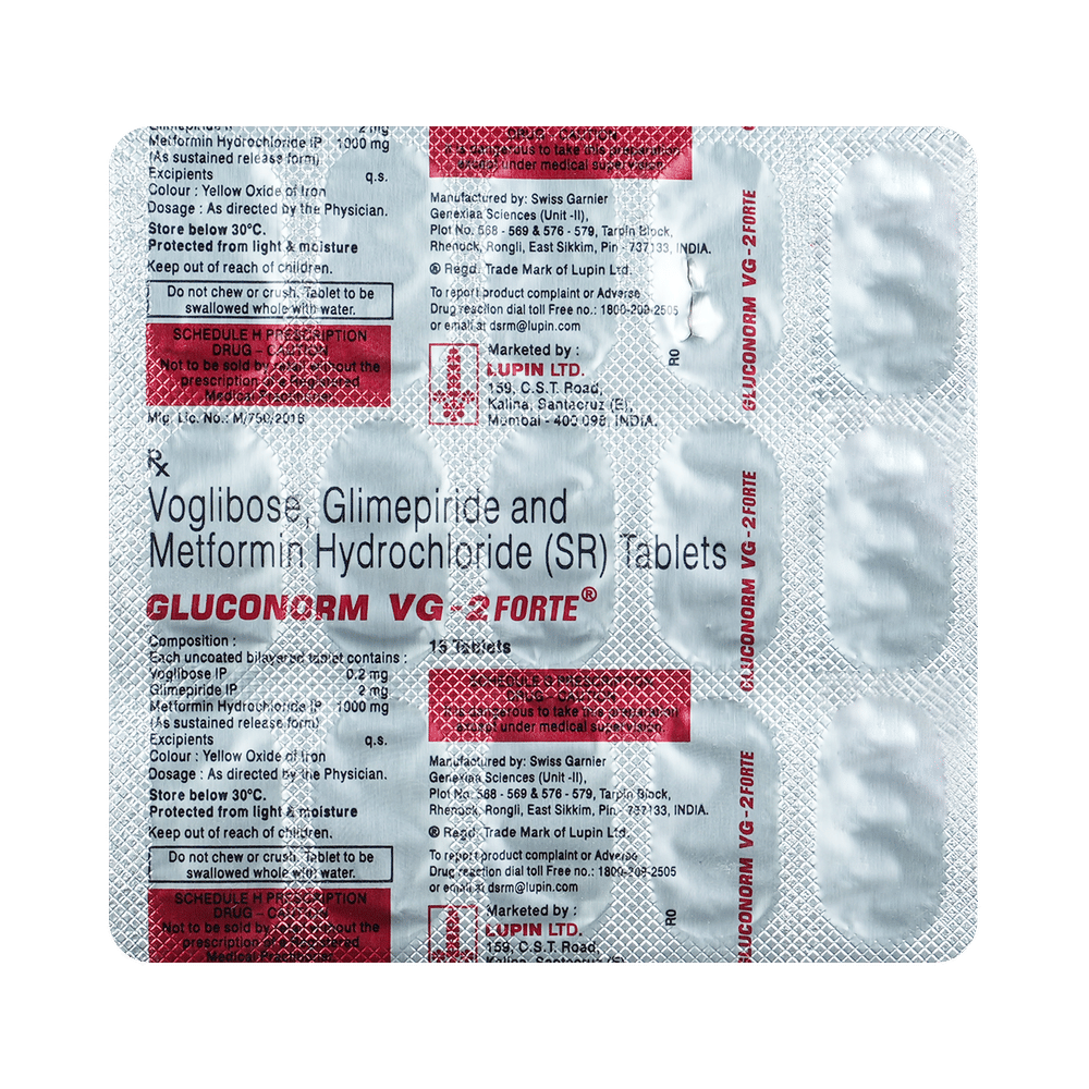 Gluconorm-VG 2 Forte Tablet SR