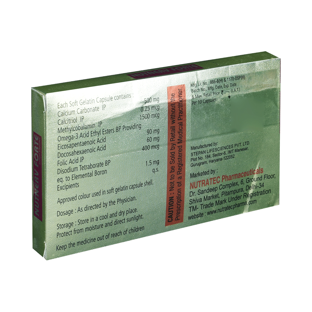 Nutnerv Forte Soft Gelatin Capsule