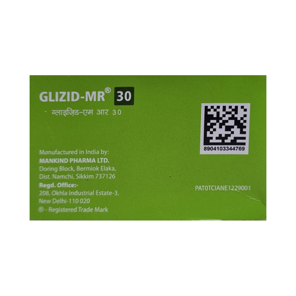 Glizid-MR 30 Tablet
