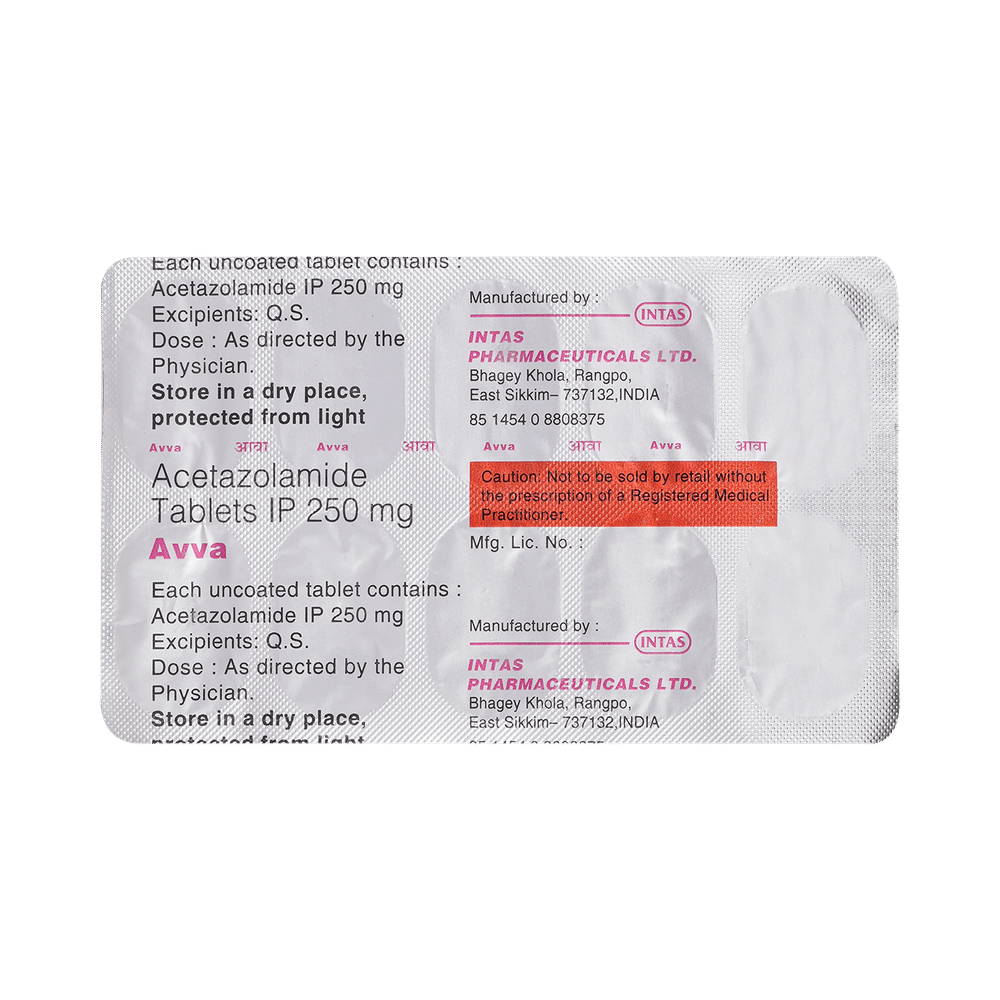 Avva 250mg Tablet