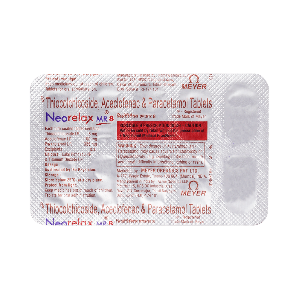 Neorelax MR 8 Tablet