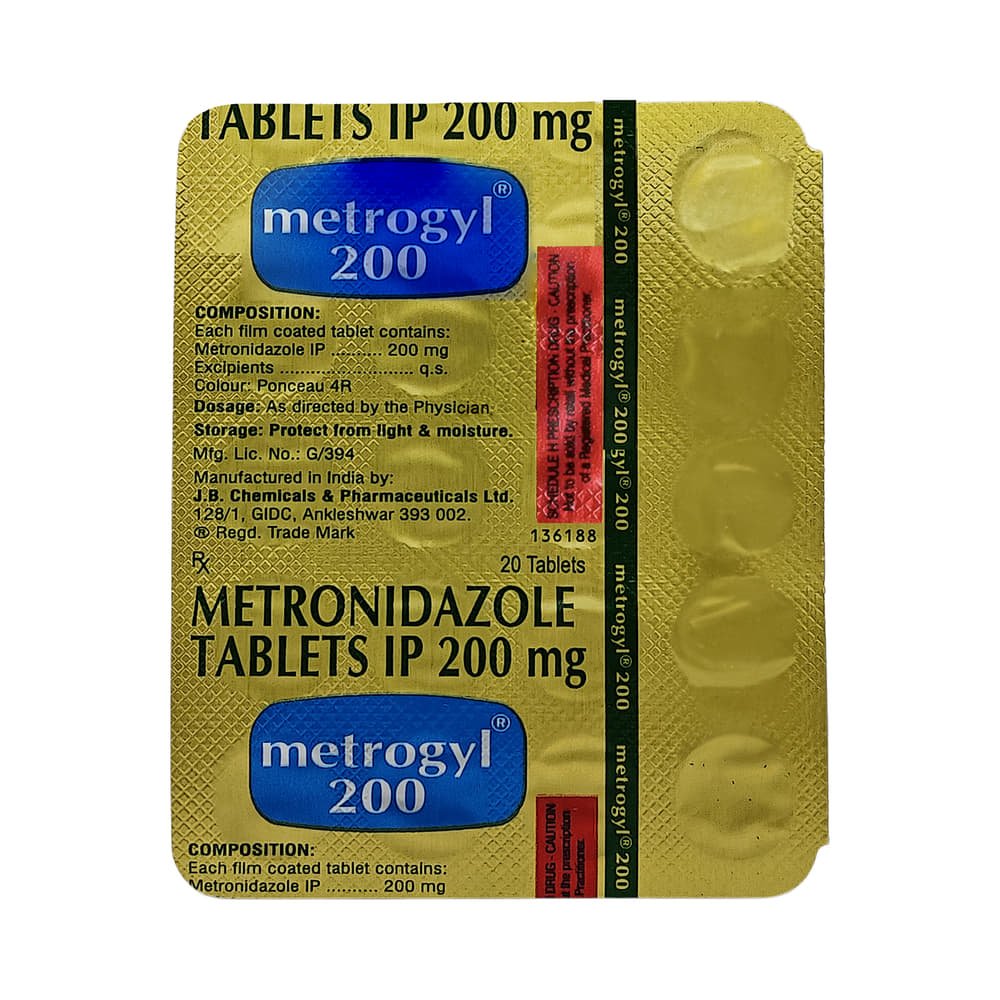 MEtrogyl 200mg Tablet